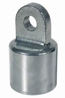 Forging / Precision Casting Railway Cross Arm Insulator Fitting With ISO1461 Standard